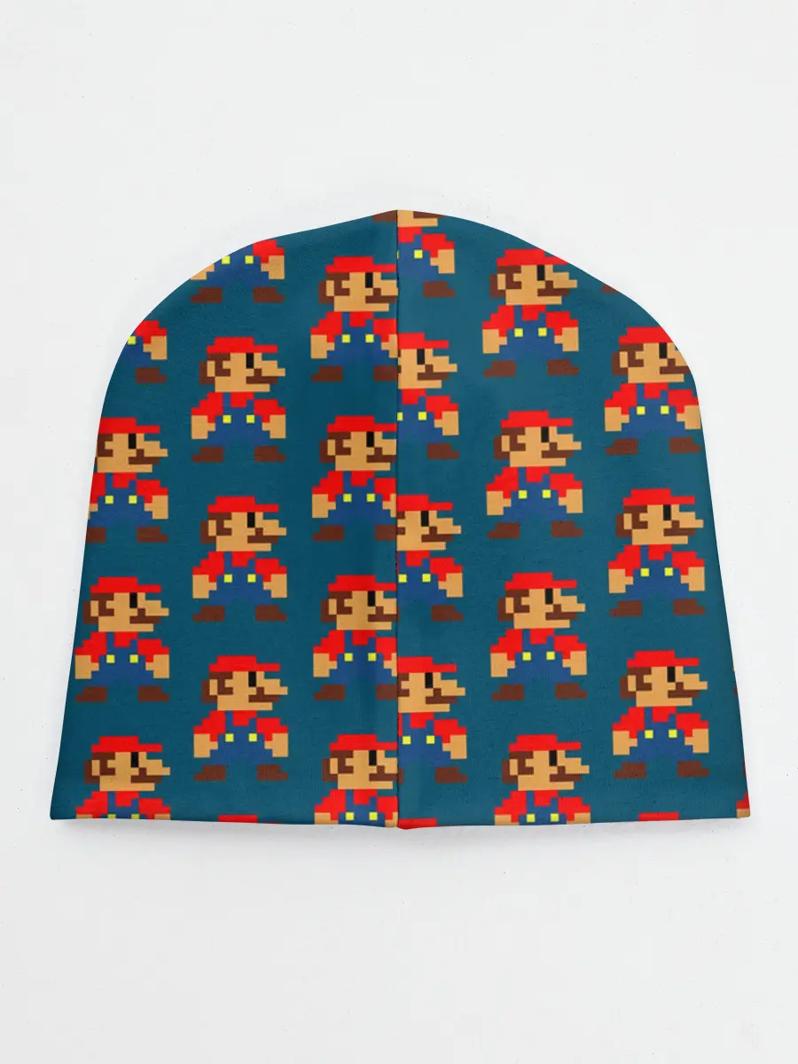 Детская шапка / Марио