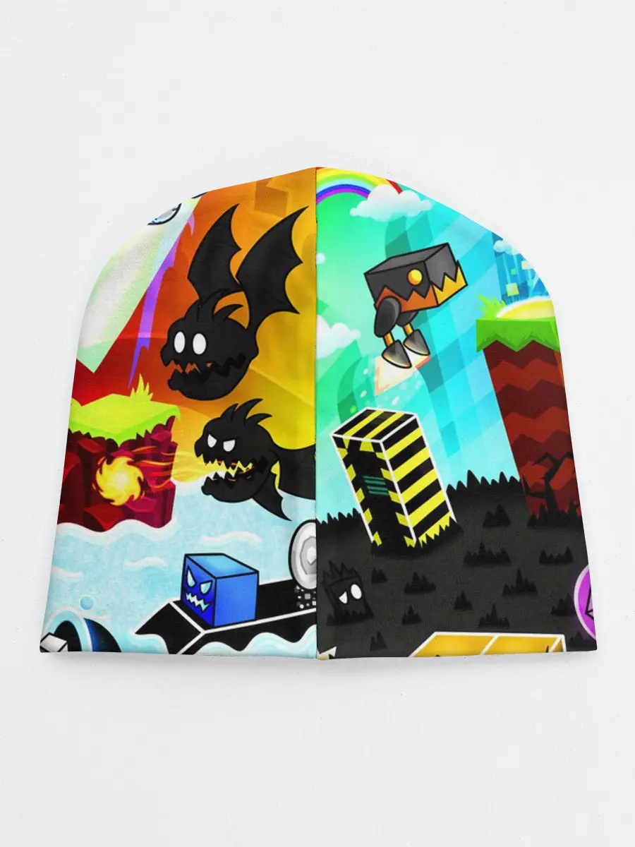 Детская шапка / GEOMETRY DASH / ГЕОМЕТРИ ДАШ