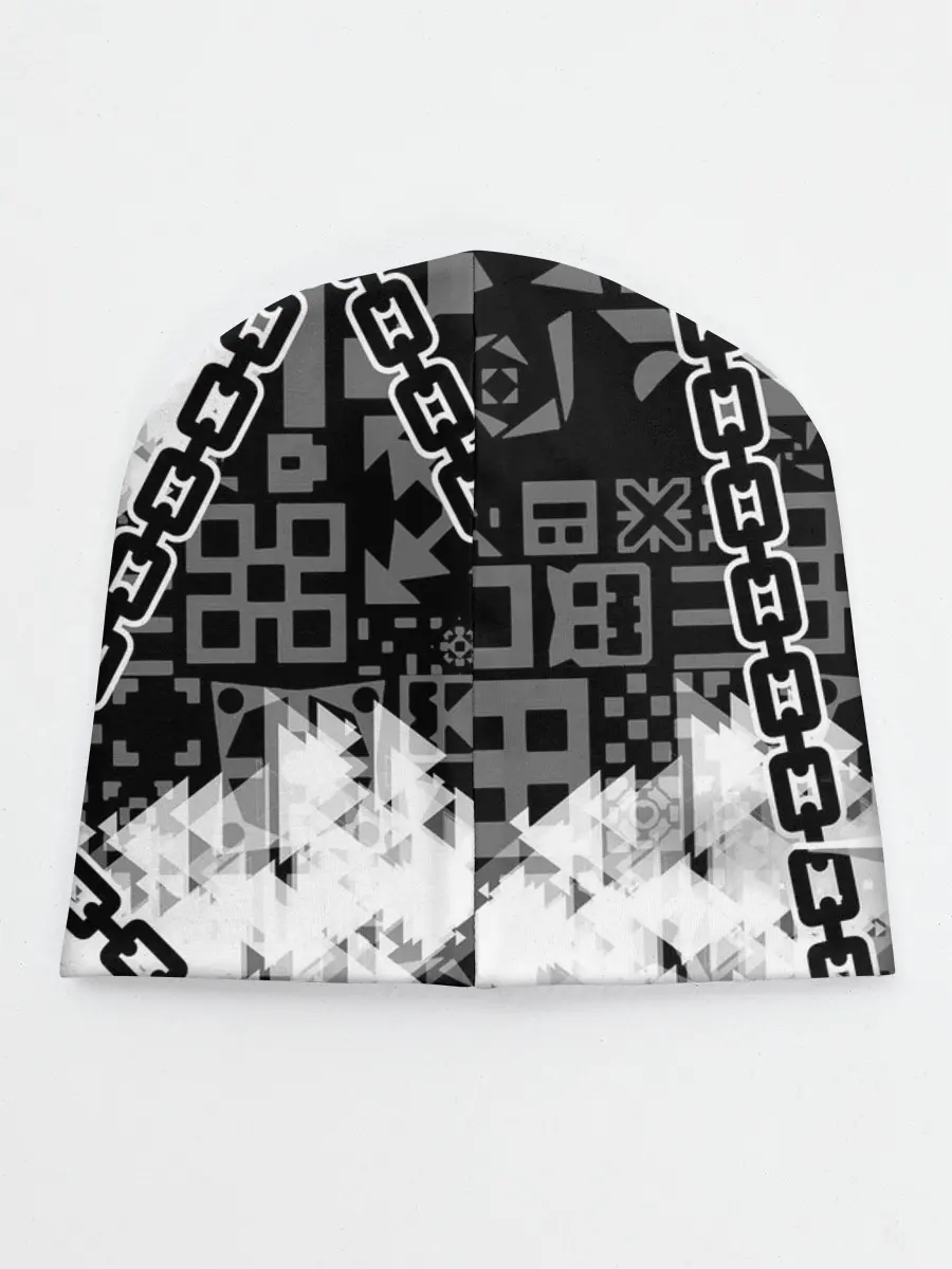 Детская шапка / Geometry Dash