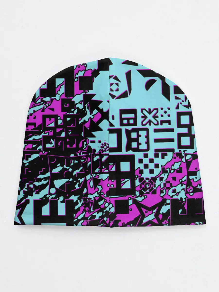 Детская шапка / Geometry Dash