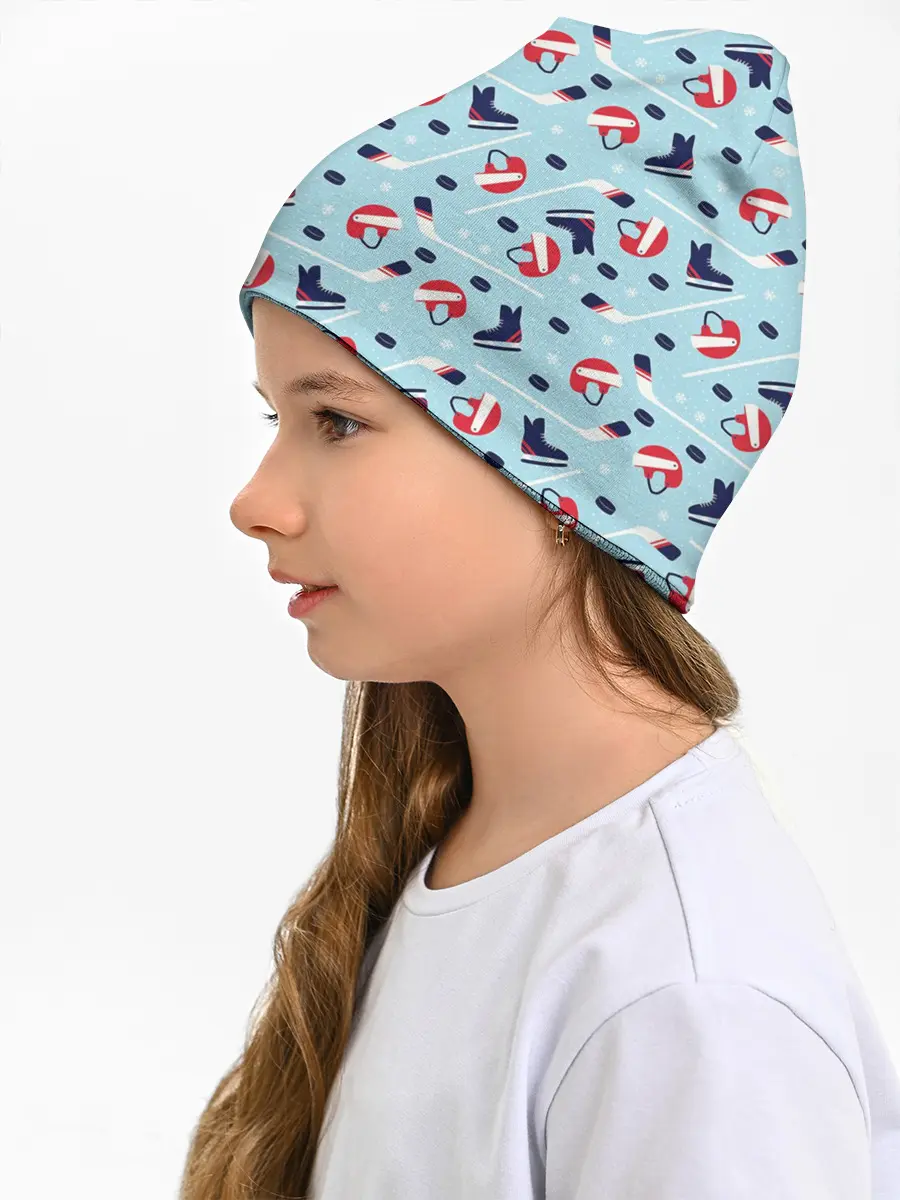 Детская шапка / Hockey Pattern