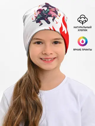 Детская шапка / Танджиро и Незуко в огне