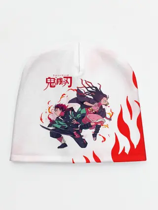 Детская шапка / Танджиро и Незуко в огне