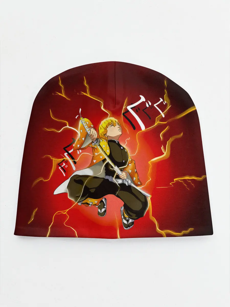 Детская шапка / Зеницу Агацума Kimetsu no Yaiba