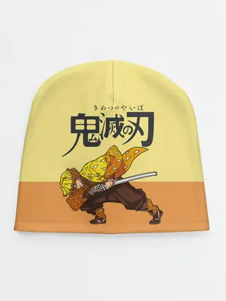 Детская шапка / Зеницу Агацума Kimetsu no Yaiba