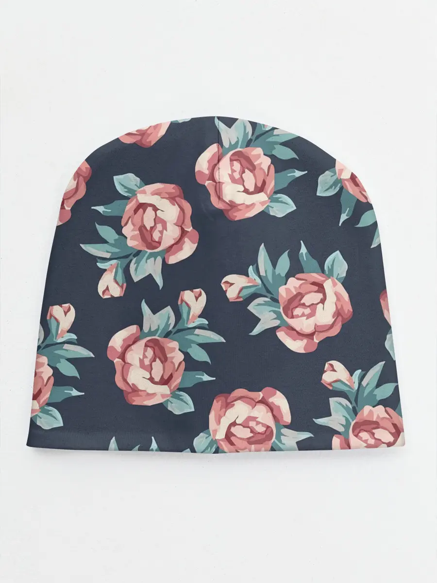 Детская шапка / Розы