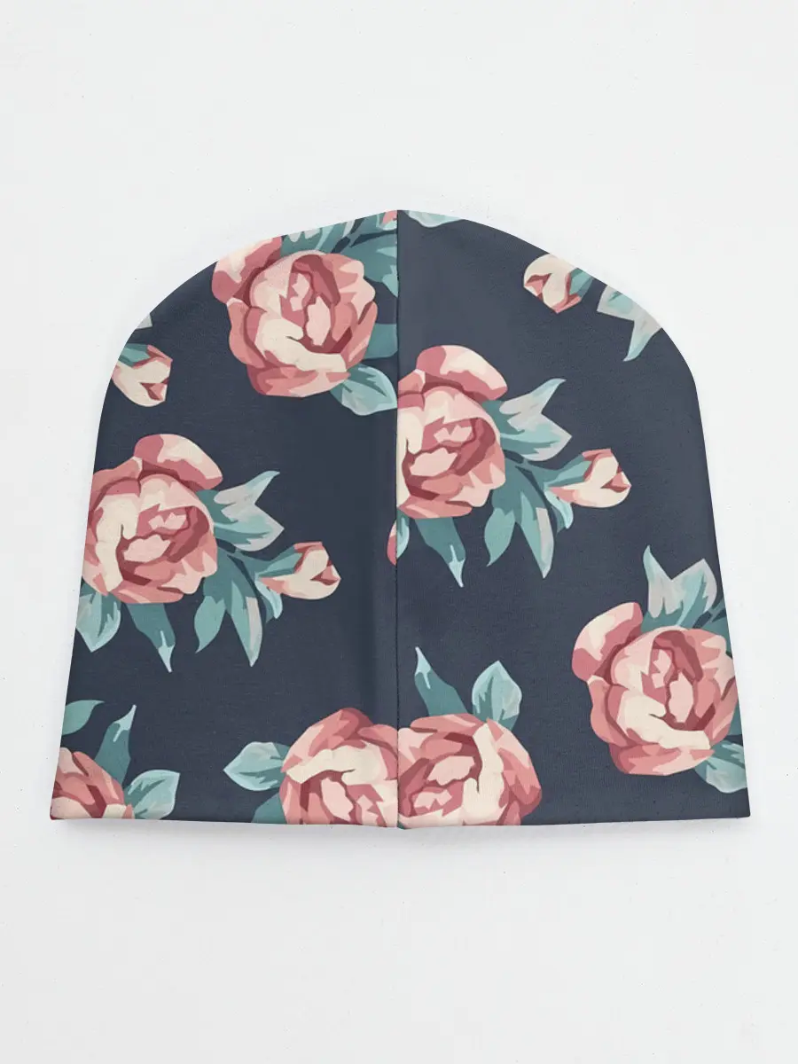 Детская шапка / Розы