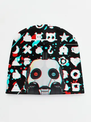 Детская шапка / ЛЮБОВЬ СМЕРТЬ И РОБОТЫ / ГЛИТЧ