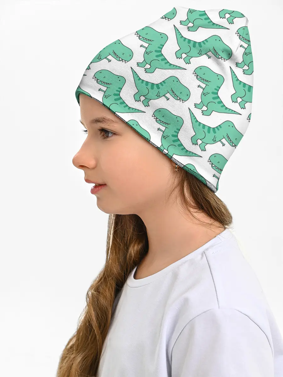 Детская шапка / Динозавры