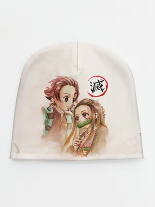 Детская шапка / Танджиро и Незуко Kimetsu no Yaiba