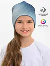 Детская шапка / Текстура. Оттенки льда