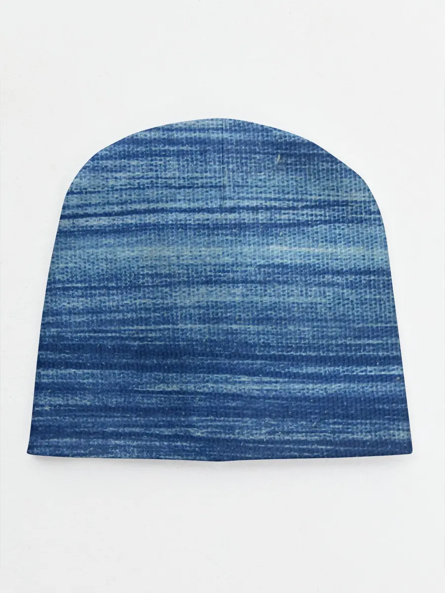 Детская шапка / Texture. Denim