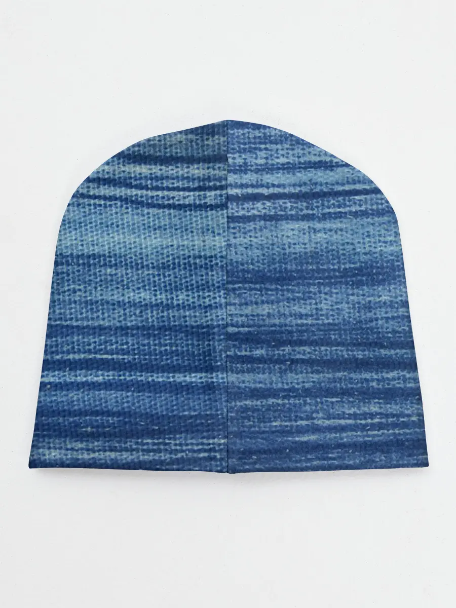 Детская шапка / Texture. Denim