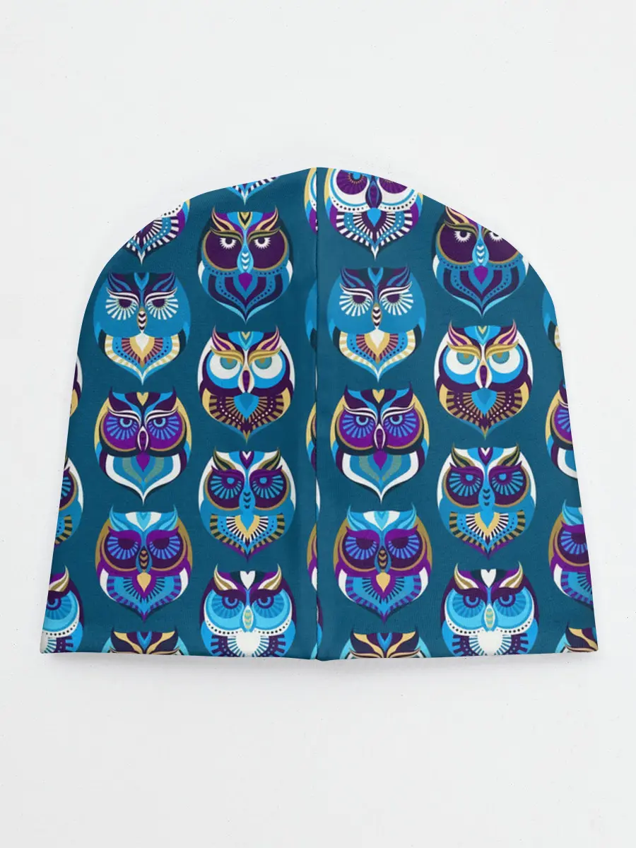 Детская шапка / Совы