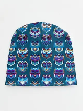 Детская шапка / Совы