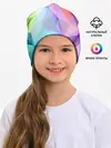Детская шапка / Радужная геометрия