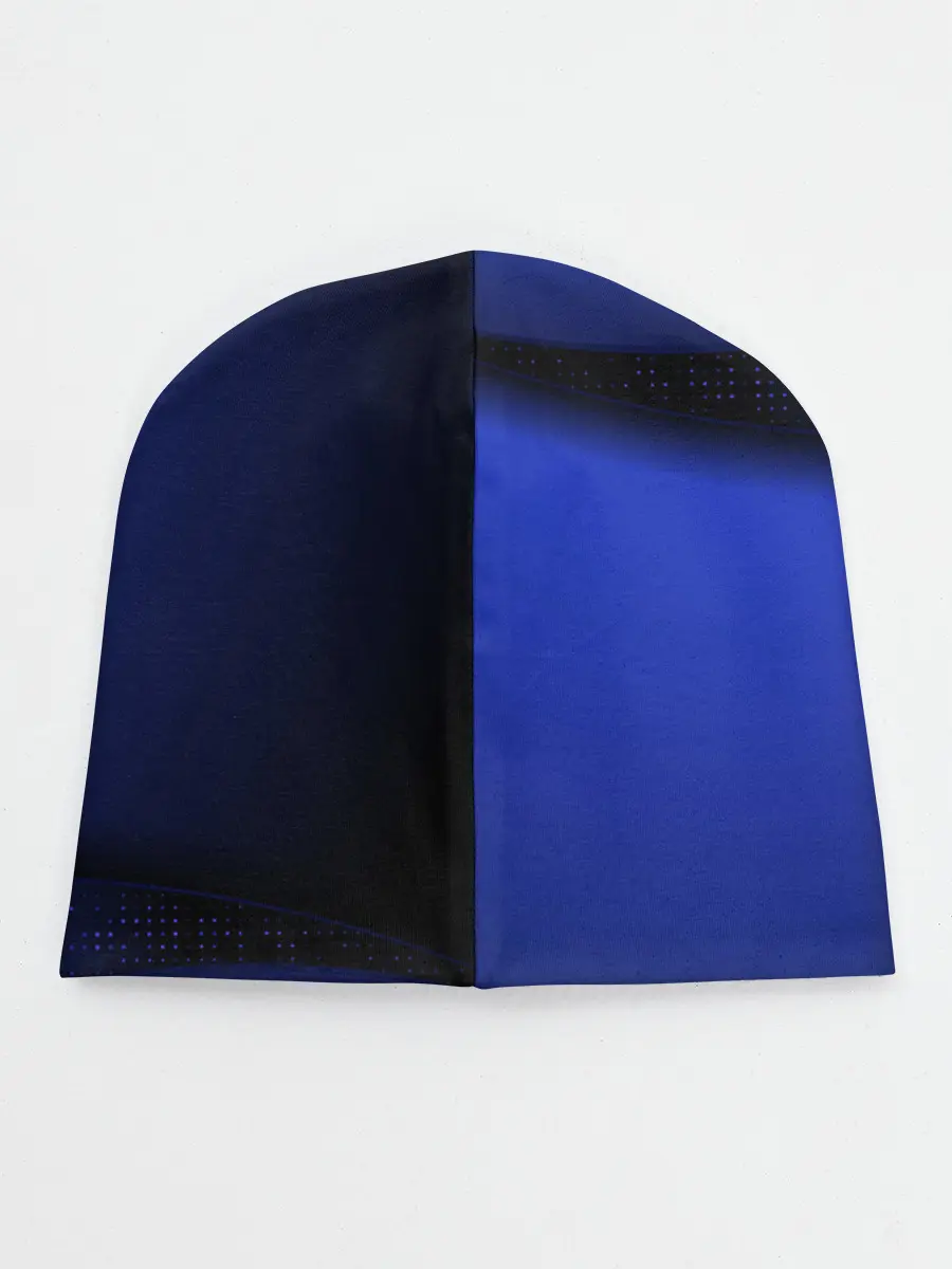 Детская шапка / 3D BLUE Вечерний синий цвет