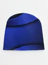 Детская шапка / 3D BLUE Вечерний синий цвет