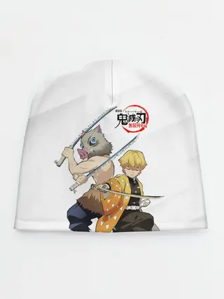 Детская шапка / Иноске и Зеницу Kimetsu no Yaiba