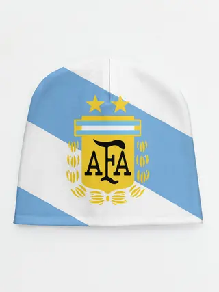 Детская шапка / Сборная Аргентины + спина