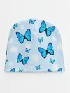 Детская шапка / Бабочки с Облаками