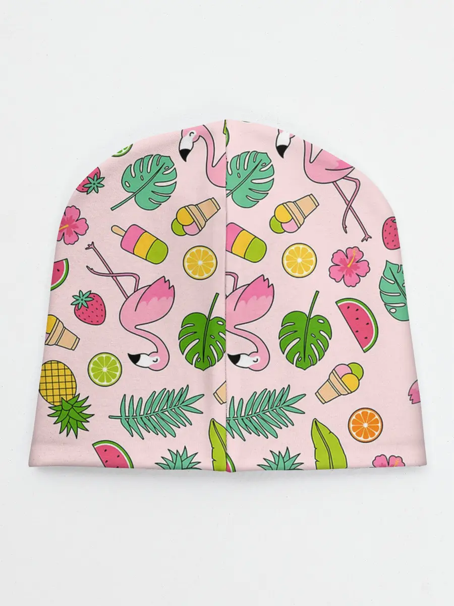 Детская шапка / Фламинго | Лето