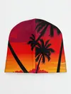 Детская шапка / Гавайский закат
