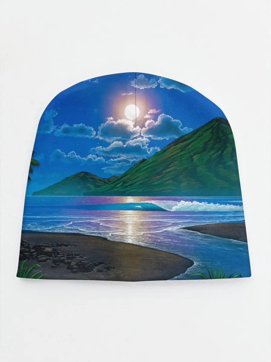Детская шапка / Гавайский пейзаж