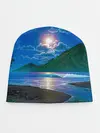 Детская шапка / Гавайский пейзаж