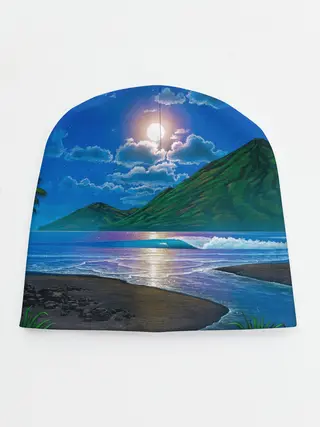 Детская шапка / Гавайский пейзаж