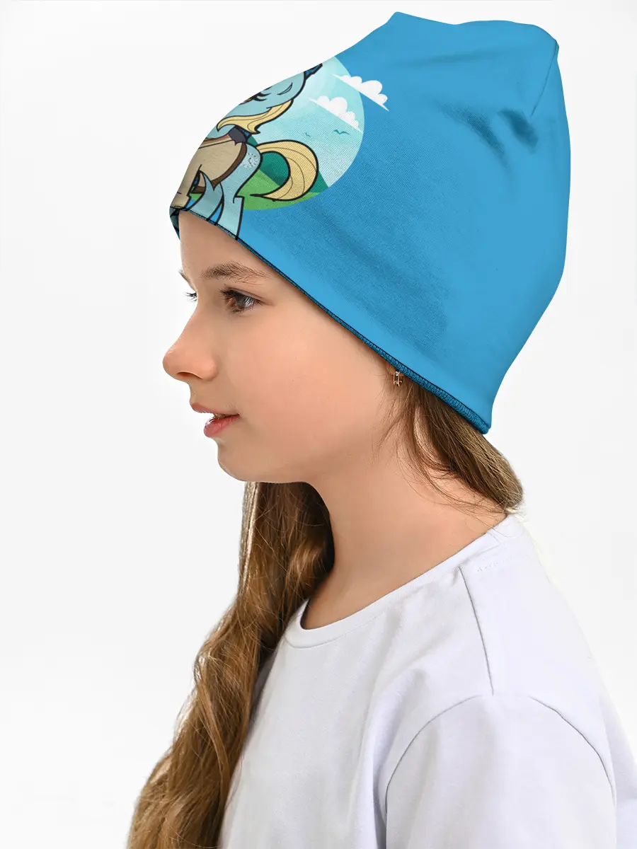 Детская шапка / Пони х Доктор Кто