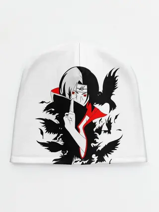 Детская шапка / Человек и вороны аниме