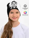 Детская шапка / Чёрный клевер кричащий Аста