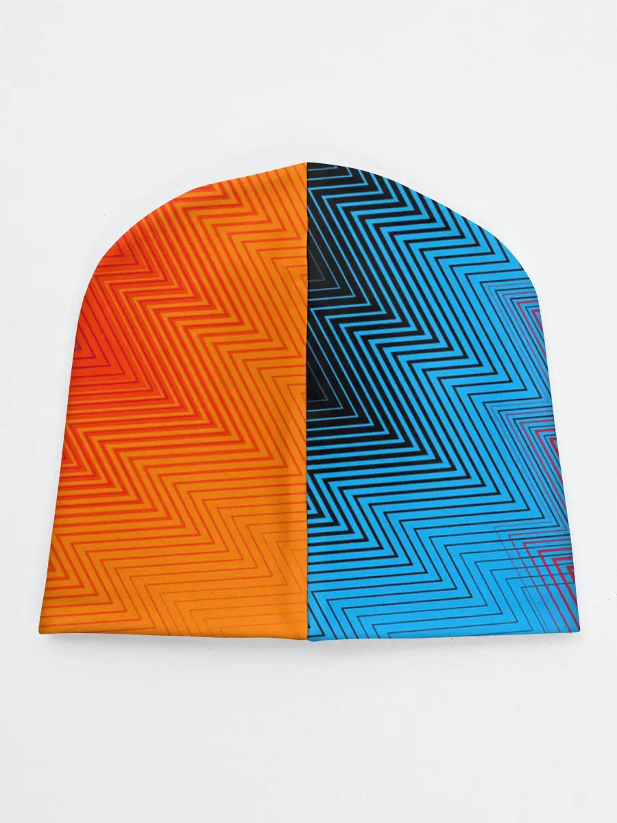 Детская шапка / ГРАДИЕНТ АБСТРАКЦИЯ / GRADIENT