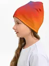 Детская шапка / ГРАДИЕНТ АБСТРАКЦИЯ / GRADIENT