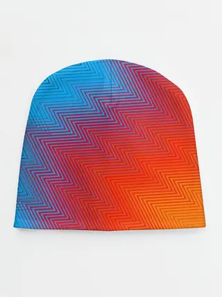 Детская шапка / ГРАДИЕНТ АБСТРАКЦИЯ / GRADIENT