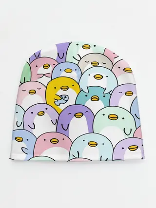 Детская шапка / Пингвины