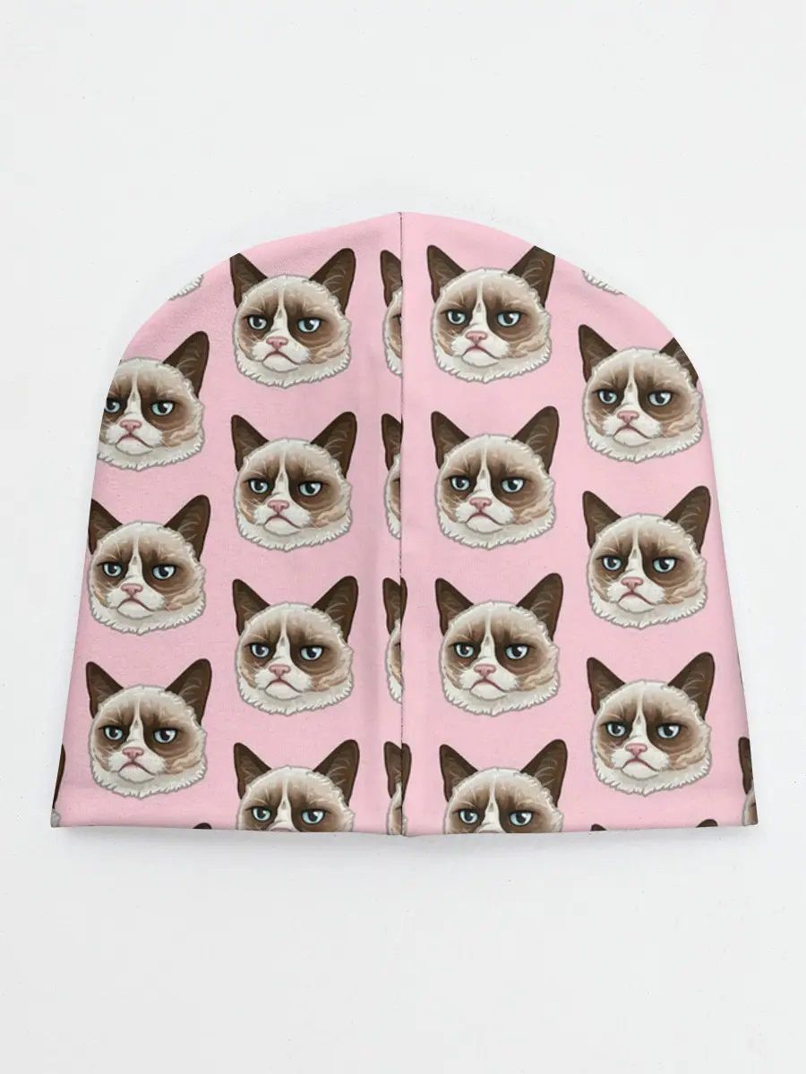 Детская шапка / Кот мемасик