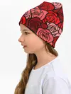 Детская шапка / Розочки