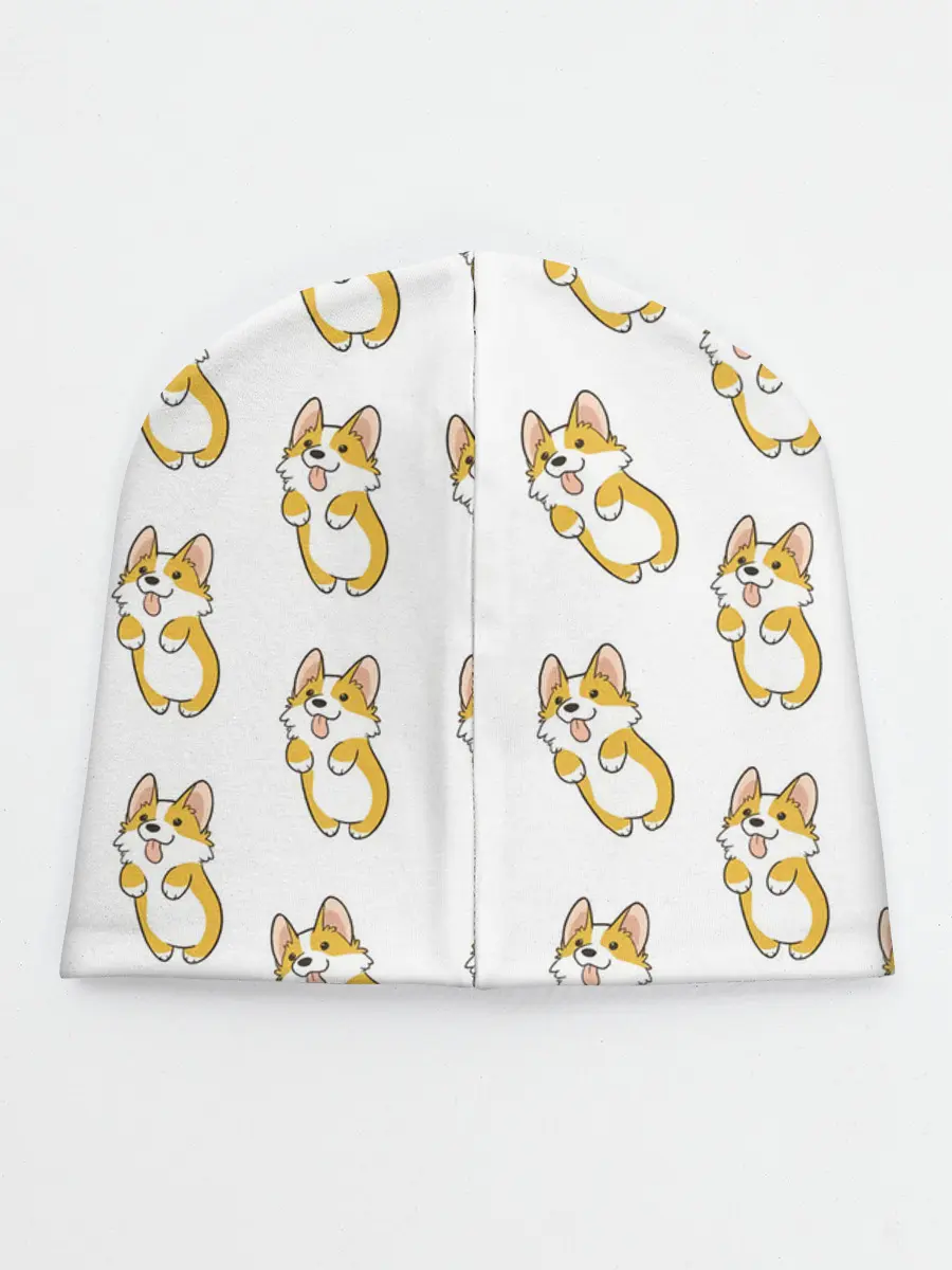 Детская шапка / Собаки | Корги