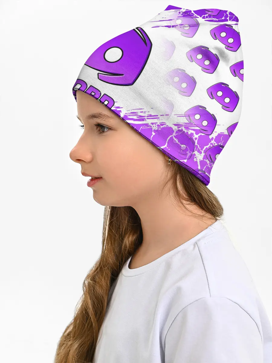 Детская шапка / DISCORD / ДИСКОРД / ТРЕЩИНЫ