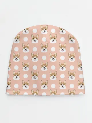 Детская шапка / Звери | Корги