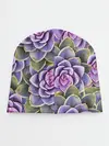 Детская шапка / Ленивец среди цветов