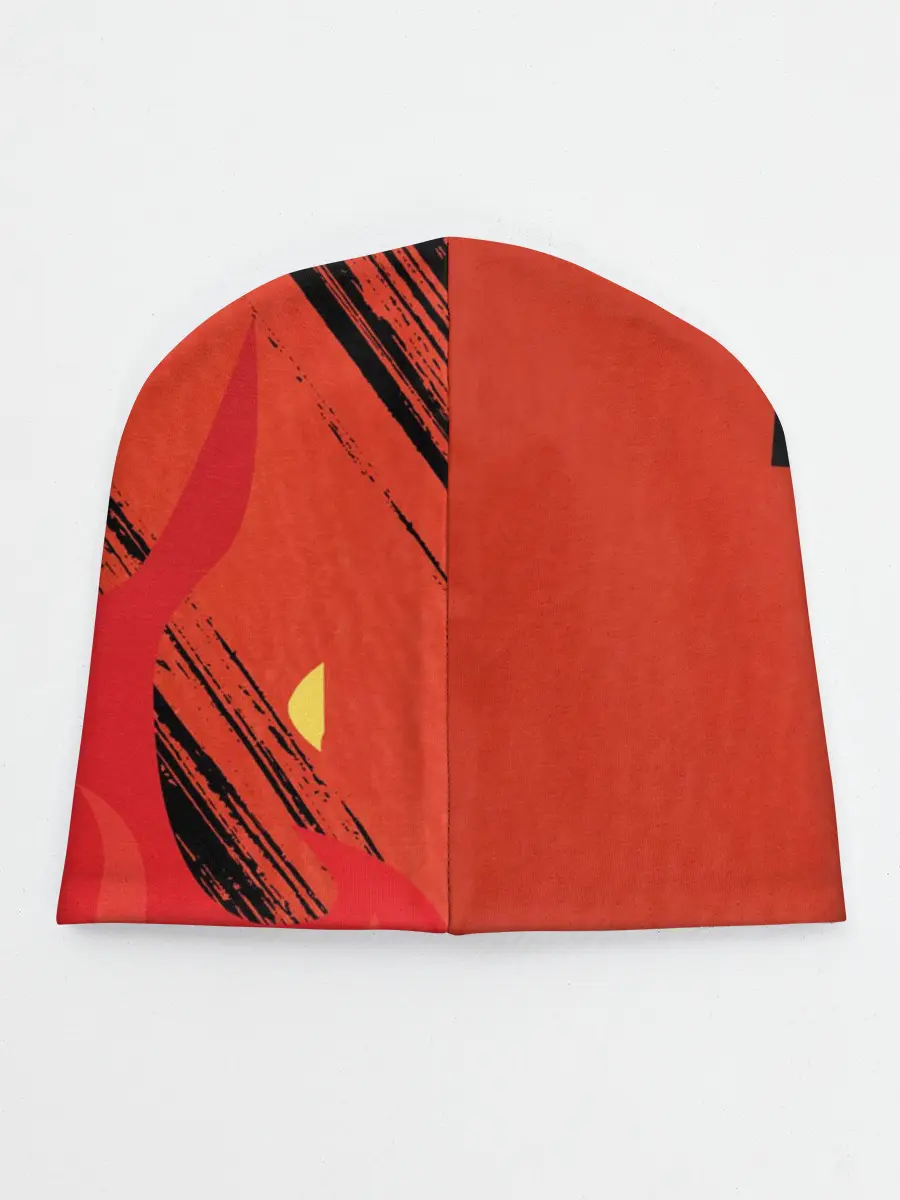 Детская шапка / Огненный лев