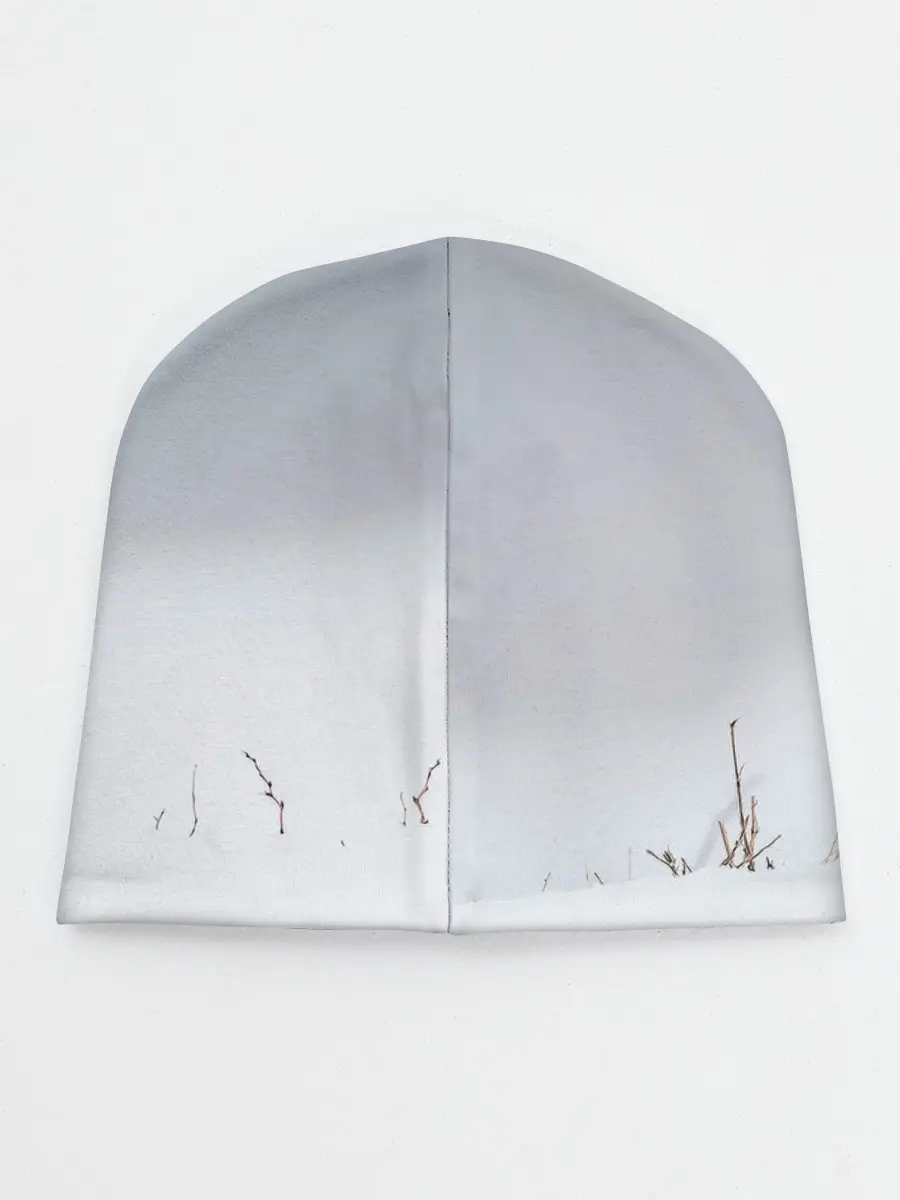 Детская шапка / Лисица прыгает по снегу