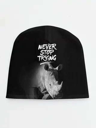 Детская шапка / Nnever stop trying