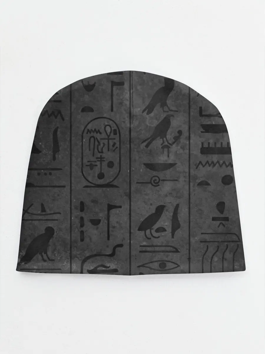 Детская шапка / Египетские Иероглифы 3D