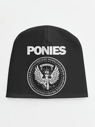 Детская шапка / Pony x Ramones