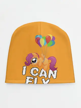 Детская шапка / Я могу летать