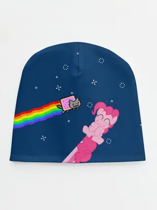 Детская шапка / Nyan cat x Pony
